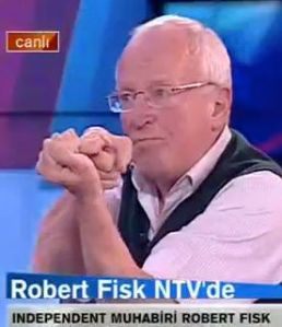 Robert Fisk shows British soldiers