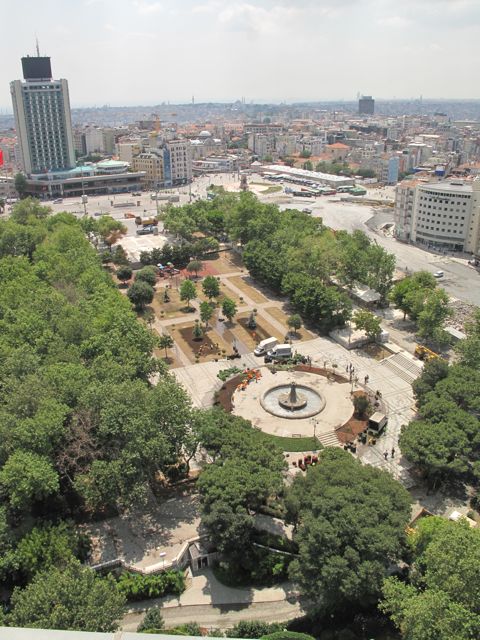 Gezi Park and Taksim Square, back under government control