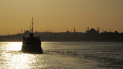 ferry and bosporus