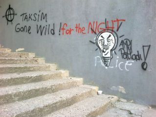Taksim wild for the night