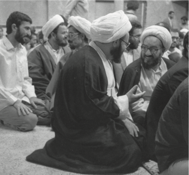 Mullahs chatting